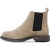CA'SHOTT A/S CASTINA 61300954 Chelsea Boot Suede, Stivali Donna, Beige, 39 EU