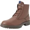 JACK & JONES Jfwbernie Pu Boot Stivali con lacci in poliuretanoUomo