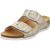 Think! Julia Damen Lederfutter, Ciabatte Donna, Tortora 3000, 43 EU