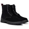 HUGO Ryan_Halb_SD, Mezzo_Stivale Uomo, Black, 46 EU