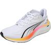 PUMA Scarpe da Running Electrify Nitro™ 4 da Uomo 48.5, White Poison Pink Sun Stream Orange