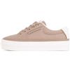Tommy Hilfiger Donna Sneakers Vulcanizzate Essential Textile Zeppa, Marrone (Claystone), 39