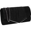SwankySwans Emma, Pochette Donna, Nero, One Size