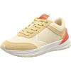 Tommy Hilfiger Sneakers da Runner Donna Scarpe Sportive, Beige (Sugarcane), 40
