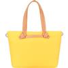 Fritzi aus Preussen Fritzi Cloud Shopper ultraleggera vegana da donna, borsa per la spesa quotidiana City con chiusura lampo, tasche interne e scomparto 29,5 x 37 x 13 cm, rosa, nero, giallo, verde