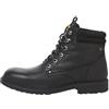 JACK & JONES Jfwsolomon - Stivale In Pelle Stivaletti stringatiUomo