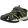 Geox J Borealis Boy B, Sandalo, Military/Green, 30 EU