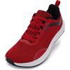 WHITIN Zero Drop - Scarpe da Corsa da Uomo, con Punta Larga, Colore: Rosso/Getaway Solids, Taglia 43 EU, Rosso Viaggio Tinta Unita Getaway Solids, 44 EU Larga