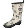 Beck Raubkatzen-4031, Stivali in Gomma Unisex-Adulto, Avorio, 39 EU