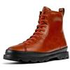 Camper Brutus K400325, Stivale alla caviglia Donna, Rosso medio 042, 37 EU