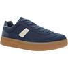 Lumberjack FOFANA: Uomo, Scarpa da Ginnastica, Bleu Scuro, Simil Scamosciato- 45