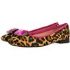 GIOSEPPO Ballerine Pelle con Stampa Leopardata CLYMAN