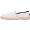 Tommy Hilfiger Uomo Espadrillas Chambray in Lino, Bianco (Ecru), 42