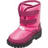 Playshoes Winter-Bootie/Stivaletto Invernale, Stivali Da Neve Unisex - Bambini e ragazzi, Rosa Chiusura a Strappo , 28/29 EU