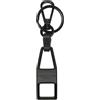 LIEBESKIND BERLIN portachiavi Lora Key Ring Semi Black Matt nero