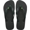 Havaianas Top Brasil Unisex - Adulto FlipFlop Olive Green 33 EU