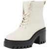 Calvin Klein Donna Stivali Mezza Gamba Chunky Heeled Zip con Tacco