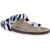 Richter Bio Sandale, Zebra Bianca, 38 EU