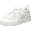 Lacoste L002 - Scarpe da Ginnastica da Donna, Bianco (Bianco), 35.5 EU