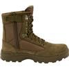 Brandit Tactical Boots Zipper, Color: olive, Size: 40