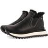 GIOSEPPO Sneakers nere a stivaletto da donna pitten, stile chelsea.
