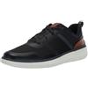 Cole Haan Sneaker da Uomo Generation Zerogrand Txt, Nero British Tan Avorio, 39 1/3 EU