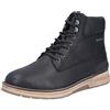 Rieker Uomo F7024 Stivali stringati, nero, 42 EU, Nero, 42 EU