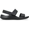 Crocs Donna LiteRide 360 Sandal W Sandalo, Black, 42/43 EU