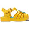 melissa Mini Possession + Fabula BB, sandali piatti per ragazze, giallo, 21 EU