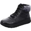 ARA Sapporo, Sneaker Mid-Cut Donna, Nero Grafite, 37 EU Larga