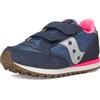 Saucony Originals Sneaker Jazz Double HL Unisex per Bambini, Navy Argento Rosa, 30 EU