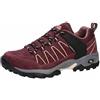 Brütting Mount Pinos Low, Scarpe da Trekking Unisex-Adulto, Bordeux Rosa, 36 EU