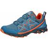 Brütting Unisex Power Walkingschuhe, Petrol Orange, 36EU