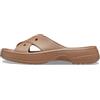 Crocs Classic Womens Cross Strap, Infradito Donna, Milk Chocolate, 42/43 EU