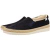 GIOSEPPO Espadrilles Color Pelle di Pelle con ELASTICI E COTONE Riciclato per Uomo PROGER, Marino, 45 EU