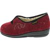 Fischer Markenschuh Fischer Dora - Pantofole a collo basso Donna, Rosso (Bordo 341), 40 EU