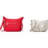 Kipling GABBIE S, Borsa a Tracolla, Donna, Red Rouge, Taglia unica IZELLAH, Borse a Tracolla, Donna, Argento (Metallic Glow), Taglia unica