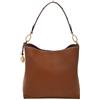 Fossil Jessie Borsa in pelle o poliuretano per donna, Marrone, 27.94cm L × 12.7cm W × 25.4cm H
