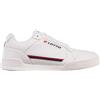 Lotto Sneaker da Uomo, Bianco/Rosso, 47 EU, Bianco Rosso, 47 EU