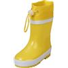 Playshoes Stivali Imbottiti In Gomma, Stivali Imbottiti In Gomma Unisex - Bambini e ragazzi, Giallo, 32/33 EU