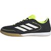 adidas Unisex - Adulto Copa Indoor Court League Football Boots, Core Black/Ftwr White/Lucid Lemon, 40 2/3 EU