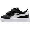PUMA Smash V2 L V Inf, Sneaker, Unisex - Bambini e ragazzi, Black/White, 20 EU