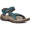Teva W Terra Fi 5 Universal - Sandalo sportivo, Foggy Mountain Blue/Green,