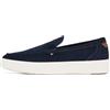 Tommy Hilfiger Uomo Mocassini Modern Light Hybrid in Pelle Scamosciata, Blu (Desert Sky), 45