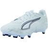 Puma Scarpe da Calcio Unisex Ultra 6 Play FG/AG, Icy Blu, Bianco-Blu, Taglia 42, Icy Blue Puma Bianco Blu Gioiello, 47 EU