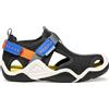 Geox JR Wader A Sandal, nero/arancione, 27 EU