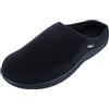 Isotoner Microterry E Waffle Travis Slip-on Hoodback Con Memory Foam PantofoleUomo