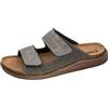 Fischer Markenschuh Franz, Sandali Bassi Uomo, Grafite, 40 EU