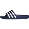Adidas Unisex Adilette Aqua Slides Dark Blue / Cloud White / Dark Blue 10 UK 44.5 EU