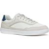 Geox U RIETI A, Scarpe da Ginnastica Uomo, White/off White, 40 EU